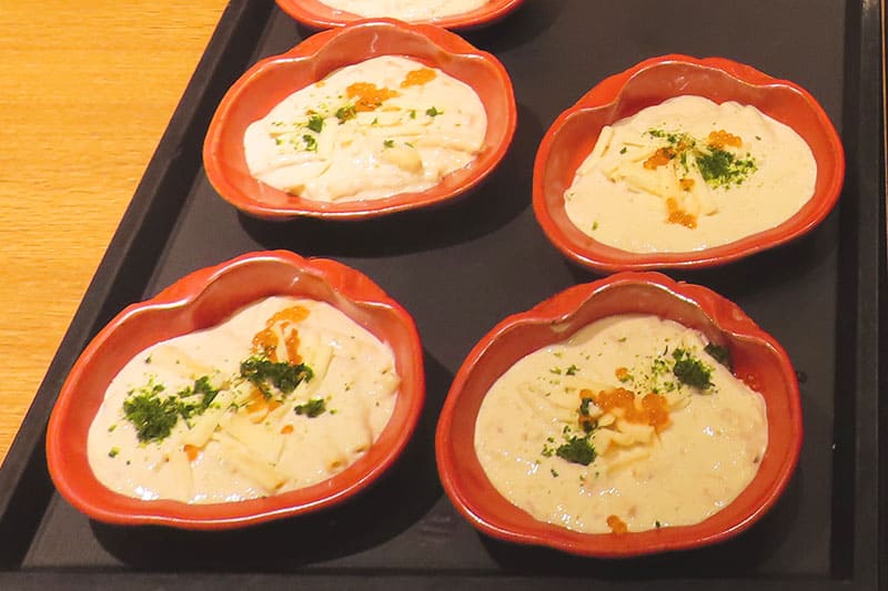 かにみそ焼きグラタン