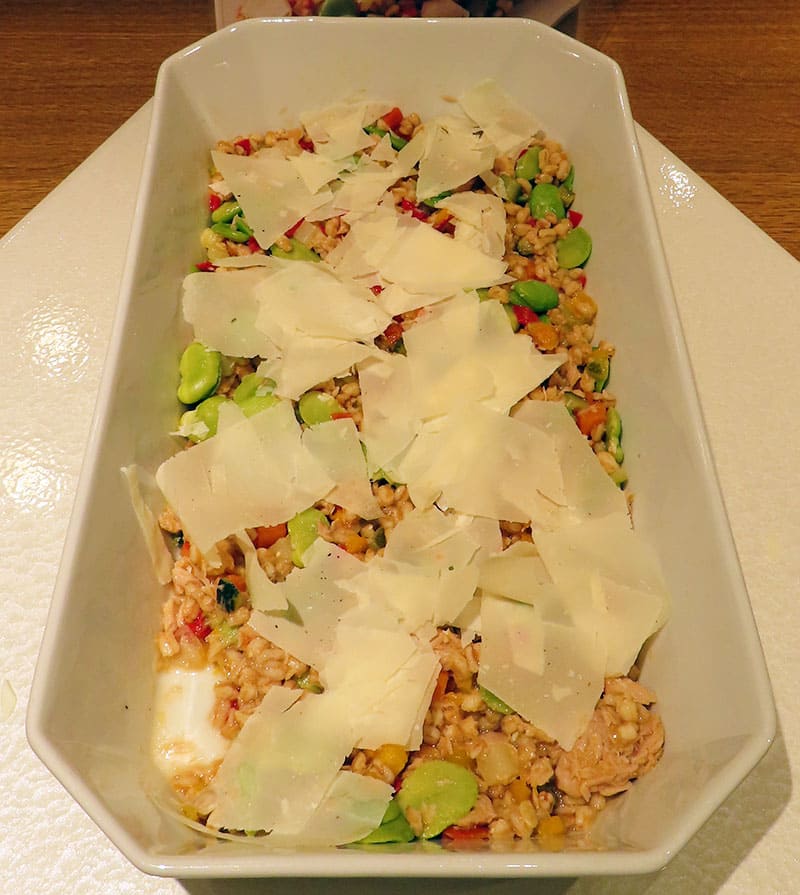 ツナと小麦の菜園風サラダ