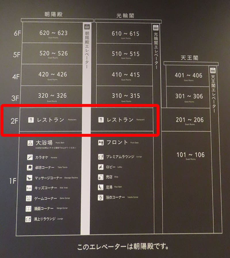 バイキング会場