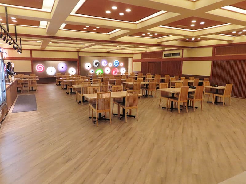 バイキング会場