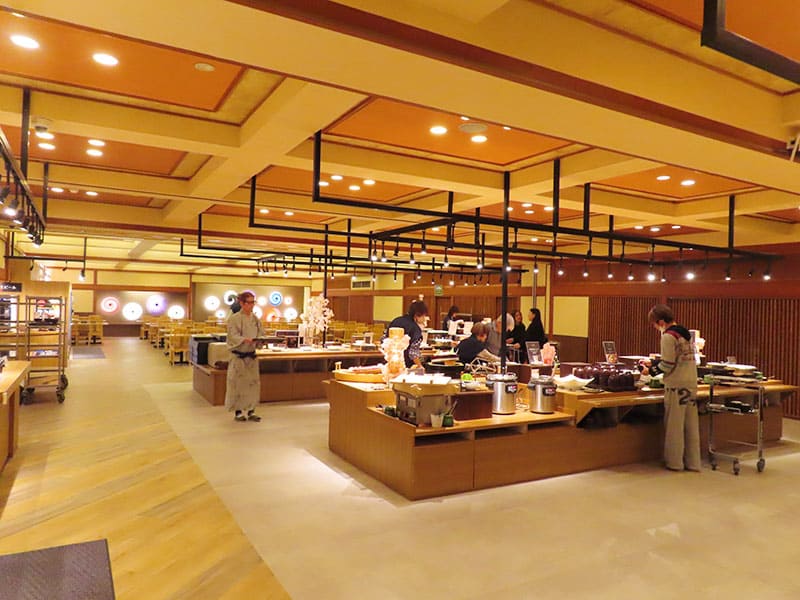 バイキング会場