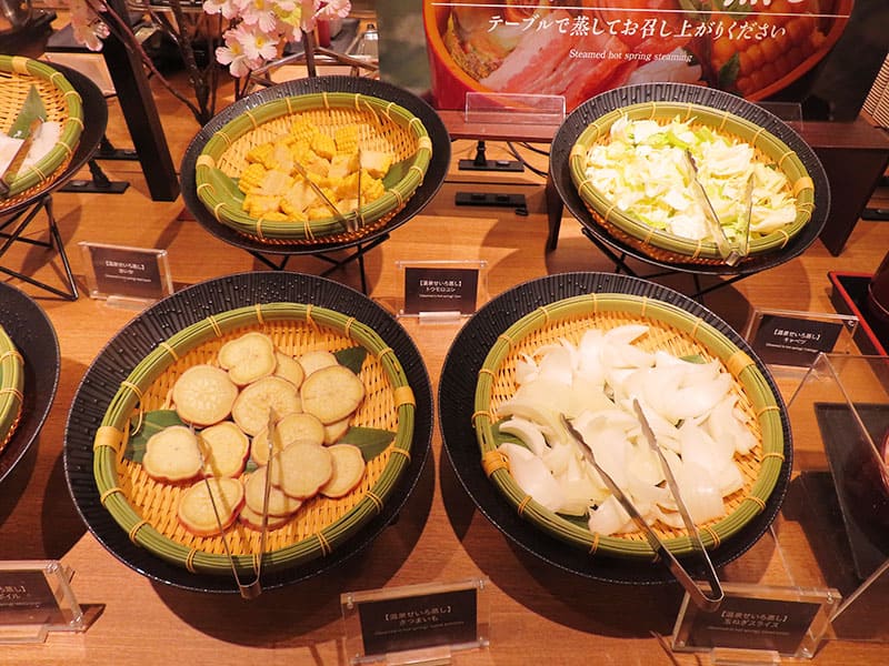 サツマイモなど