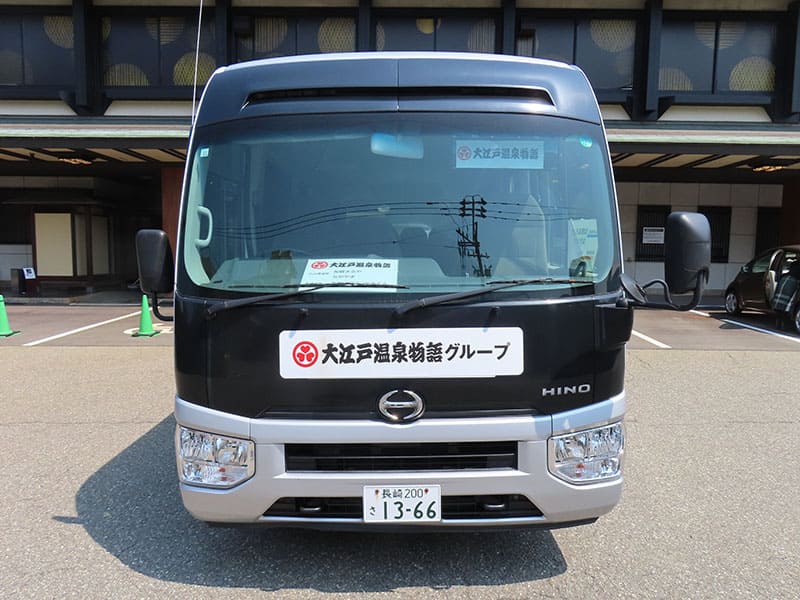 加賀まるやの送迎バス