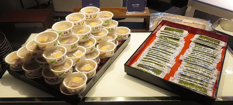 納豆、味付け海苔