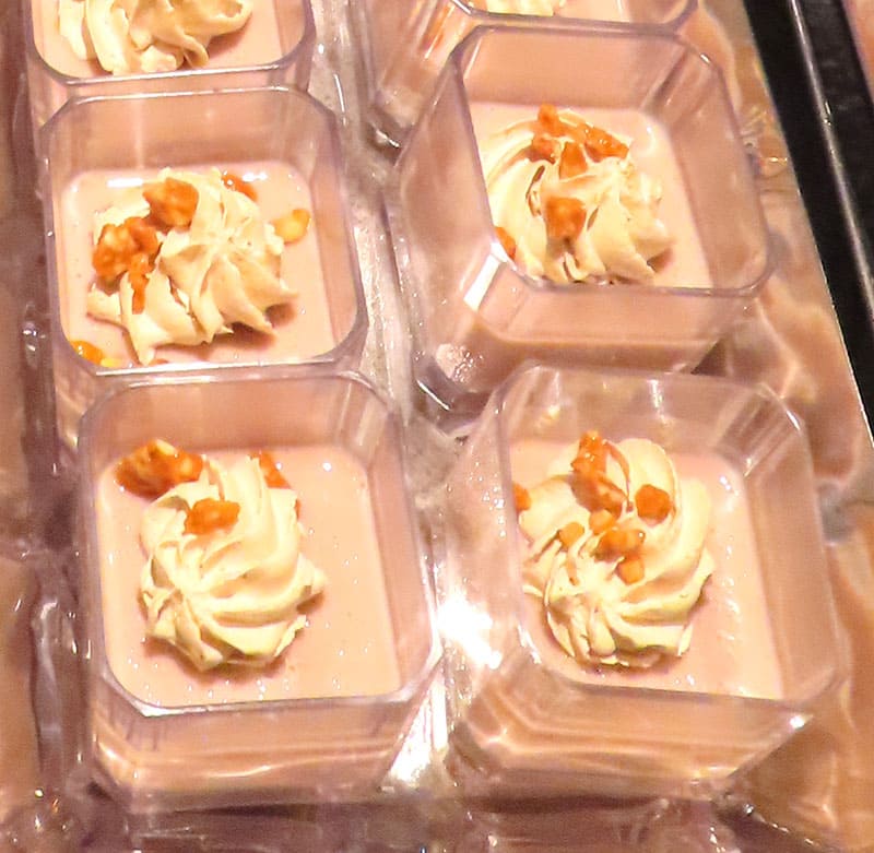 小豆ババロア(季節限定メニュー)