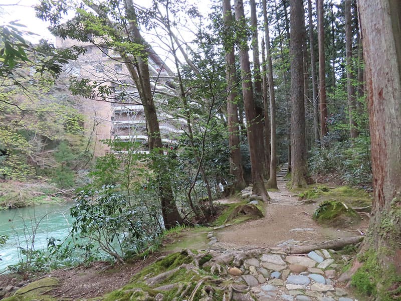 鶴仙渓遊歩道
